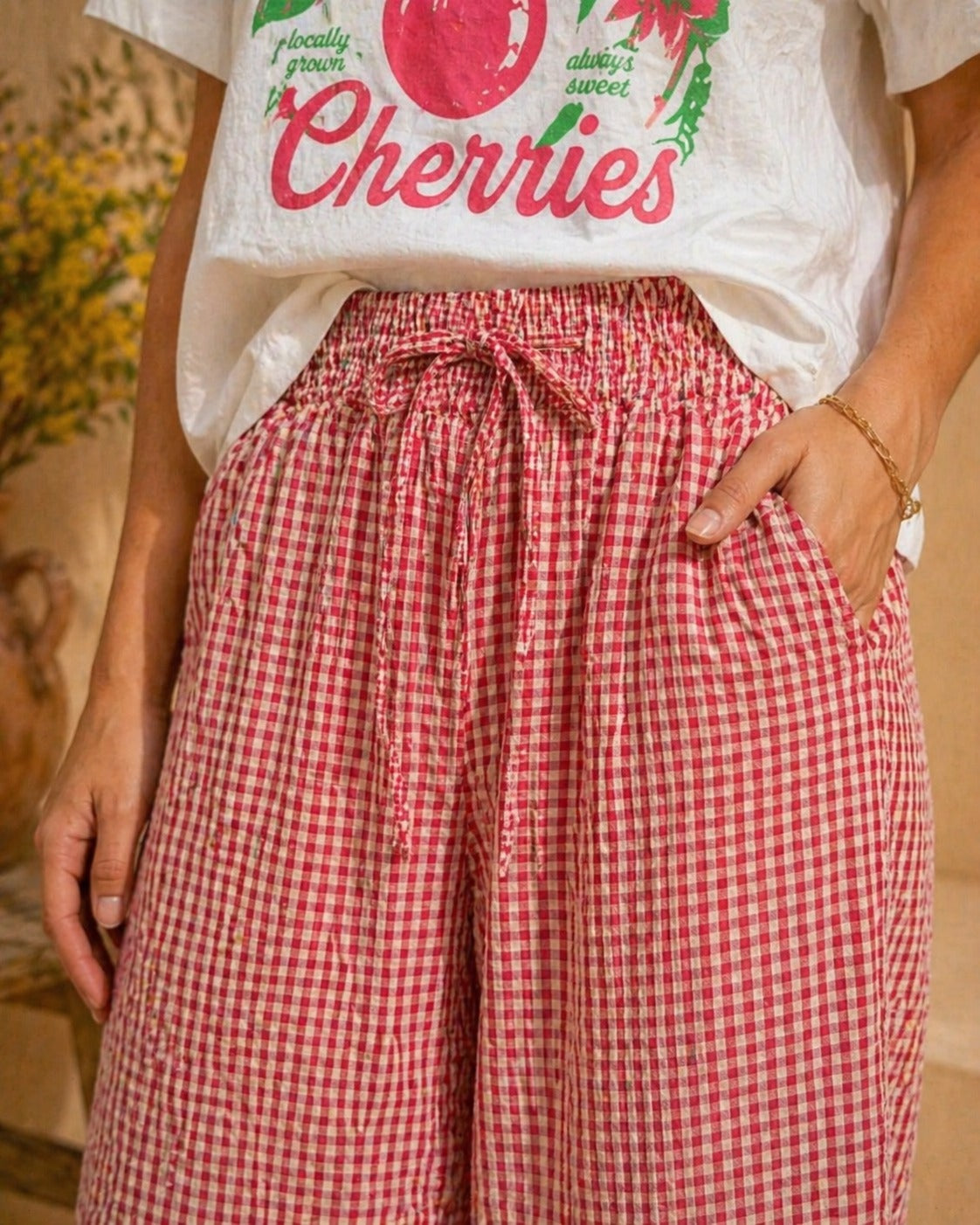 Farmstand Wide Leg Casual Pants