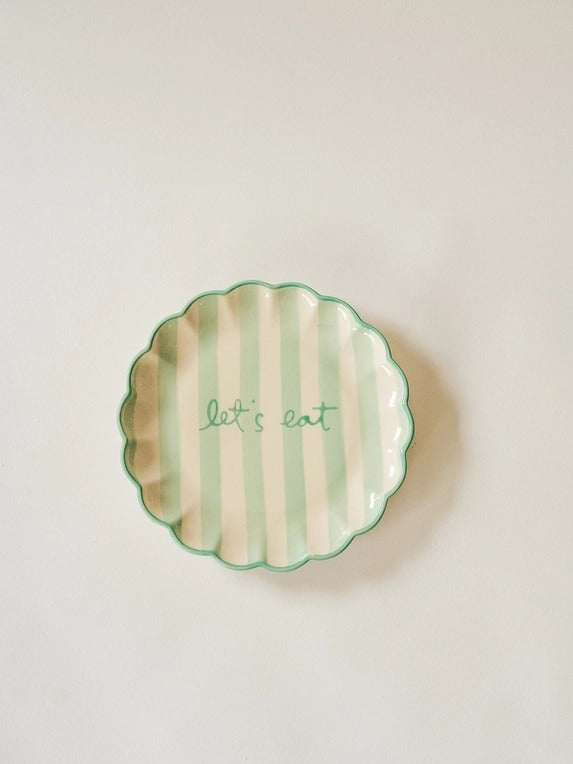 Kinsey Scallop Dessert Plate - Set of 4