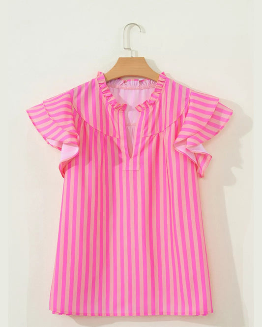 Sunny Grove Ruffled Blouse